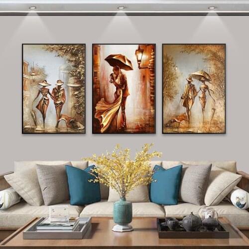 Wonderful Love Romantic Couple Home Art Funny Canvas Painting Poster And Print Wall Picture For Nordic Living Room Cuadros Decor
