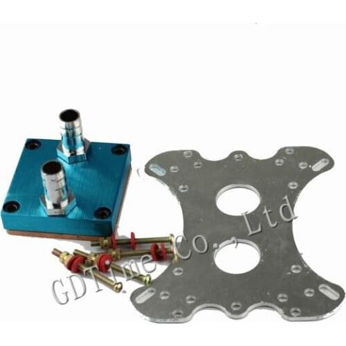 10pcs Lot Copper Computer CPU Water Cooling Cooler Base Block Waterblock Heatsink