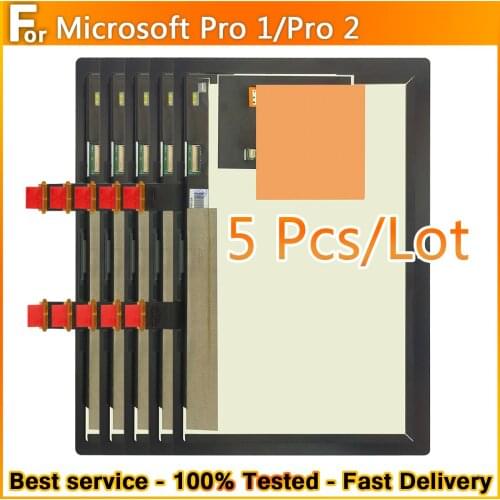 5PCS Original For Microsoft Surface Pro1 1514 Pro2 1601 LCD Display Touch Screen Digitizer LCD Display Replacement