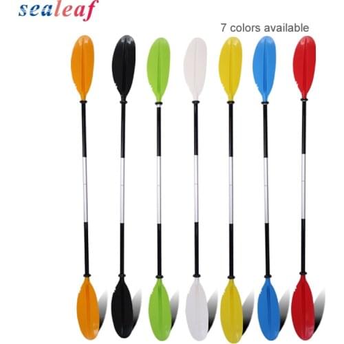 Aluminium paddle double blade kayak raft oar 222cm for inflatable boat fishing surf sup board stnad up paddle surfboard A10001