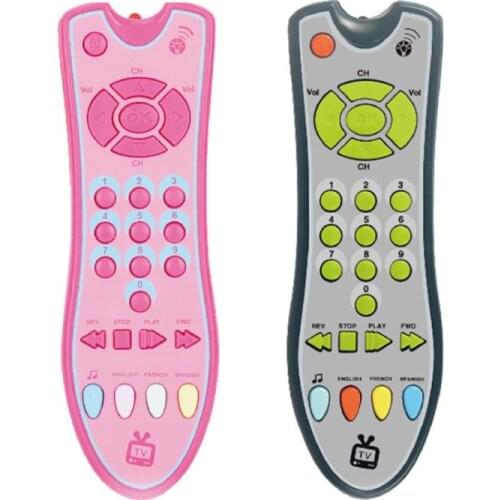 Baby Music TV Mobile Phone Remote Control Electric Numbers Learning Educational Kids Toy Gift