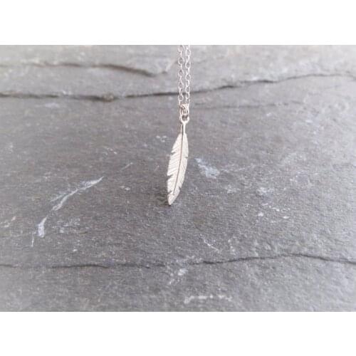 30PCS Angel Wings Long Feather Necklace Tiny Nature Metal Pot Leaf Vine Necklace Plant Olive Quil Tree Fallen Leaf Necklaces