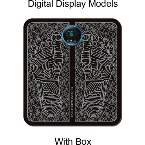 Electric EMS Intelligent Foot Massage Pad Mat Pulse Acupuncture USB Charging Improve Blood Circulation Relieve Ache Health Care