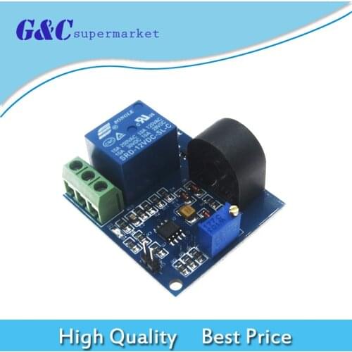 5A 20mA Current Protection Sensor Module Current Detection Sensor 5/12/24V Relay diy electronics