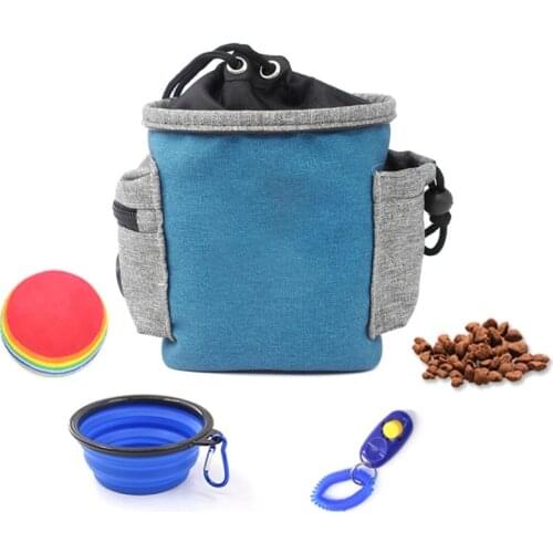 Pet Snack Bag Outdoor Training Waist Pack Dog Snack Bag Going Out Portable Dog Food Bag Dog Snack Bag