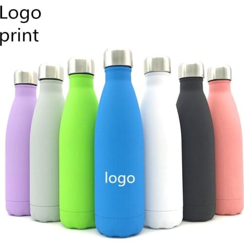 Logo Custom/Advertising Cup Thermos Bottle Vacuum Flasks Thermoses Cup Thermocup Thermal Bottle For Water Thermocouple 500ML