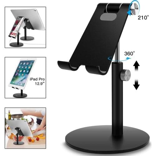 Universal Aluminium Stand Desk Holder For Xiaomi Mobile Phone Holder For iPhone Metal Tablets Stand For ipad