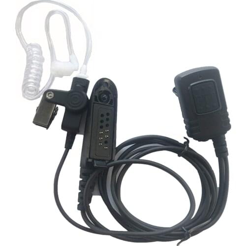 Waterproof IP54 Air Acoustic Tube Earpiece For Motorola Radio Mic PTT HT750 HT1250 GP328 GP329 GP340 GP380 PRO5150 Walkie Talkie