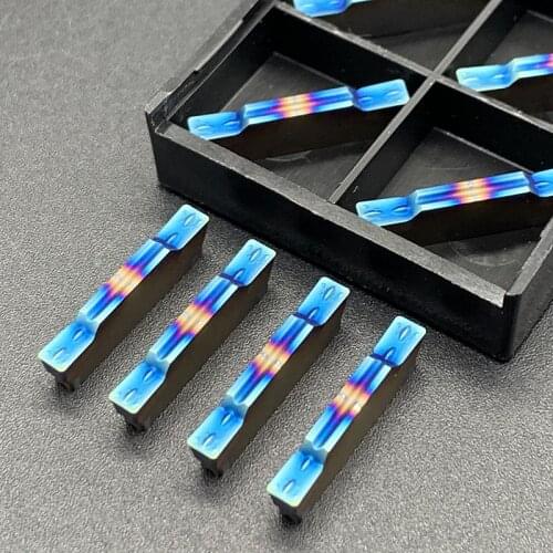 High Quality Carbide MGMN300-M Turning Tool MGMN 300 Blue Flame Series CNC Milling Blades grooving carbide inserts Lathe cutter