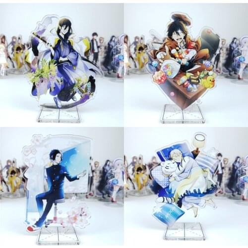 1pcs Cute Anime Bungou Stray Dogs Cartoon Nakahara Chuya Printed Acrylic Stand Figure Cosplay Prop Decor for Women Men Gift