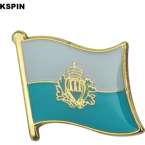 San Marino flag pin lapel pin badge Brooch Icons 1PC KS-0161
