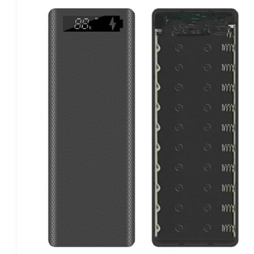 10 sections 18650 battery spring box case positive negative contact SPRING x10