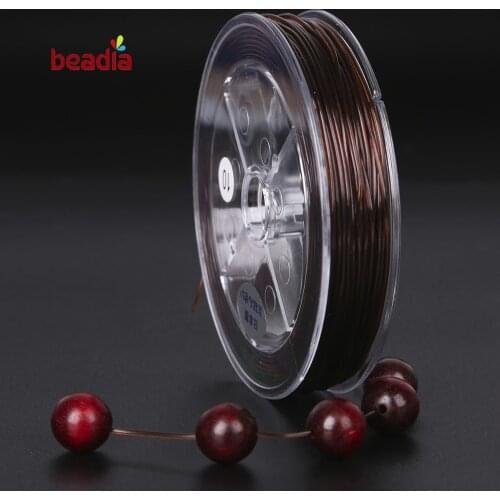 100M-12M/Roll Dia 0.5-1.5mm Stretch Elastic Clear Crystal Beading Wire Cord String Thread Fitting DIY Bracelet Jewelry Making