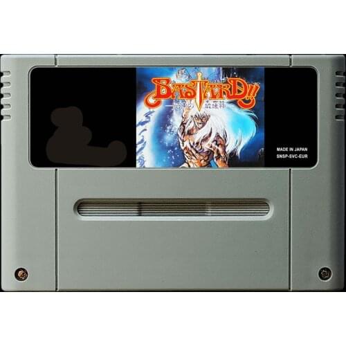 16Bit Games ** Bastard!! - Dark God of Destruction ( PAL Version!! English Language!! )