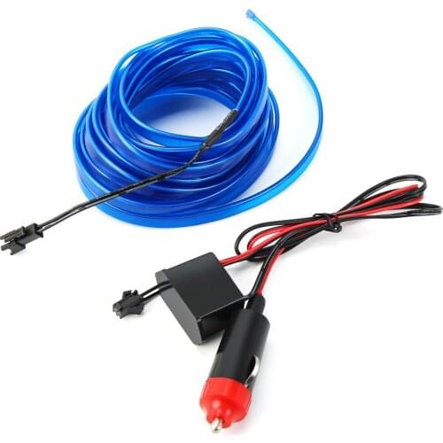 Car Styling Glow Atmosphere Decorative Lamp Strip For Mercedes Alfa Romeo Fiat 500 BMW E39 E46 E90 E60 F30 F10 Mini Cooper R56