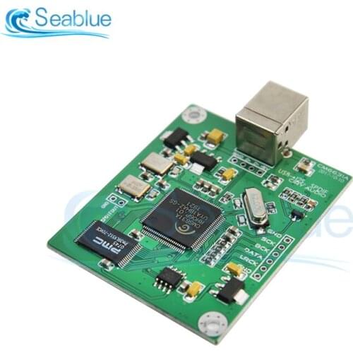 CM6631A Digital Interface Module DAC Board USB to IIS SPDIF Output 24Bit 192K 384K ASIO