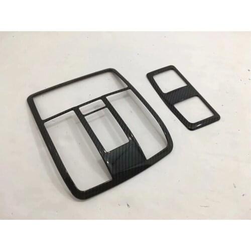 For Mazda CX-3 CX3 2017 2018 2019 ABS Read Reading Light Lamp Modeling Frame Cover Trim Car Styling Auto Accessories 2PCS