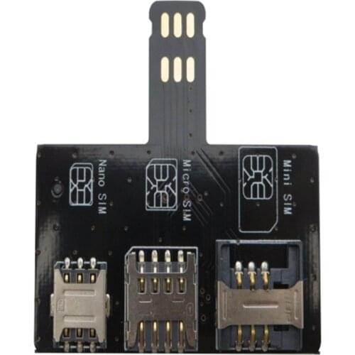 Used for SIM Activation Tool Suitable for 4 in 1 Card Opener Iphone6/7/8/X External Conversion Adapter