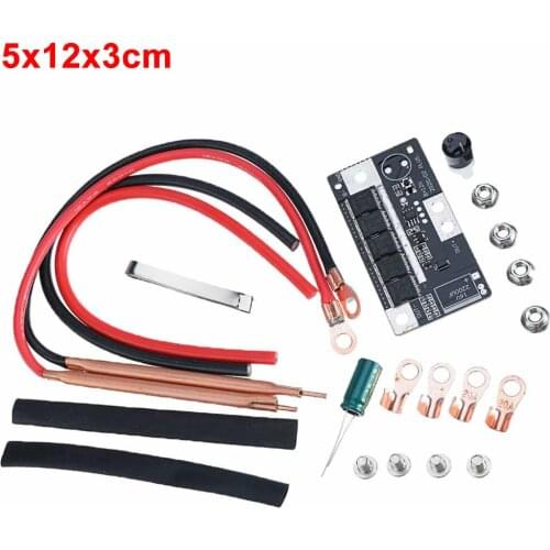 12V Spot Welder Set Portable Battery Spot Welding Storage Machine DIY PCB Circuit Board for 18650 26650 32650