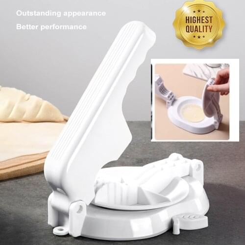 Kitchen Manual Skin Press Mold Dumpling Making Tool Chinese Style Dumpling Skin Artifact Press Machine Kitchen Tool Accessories