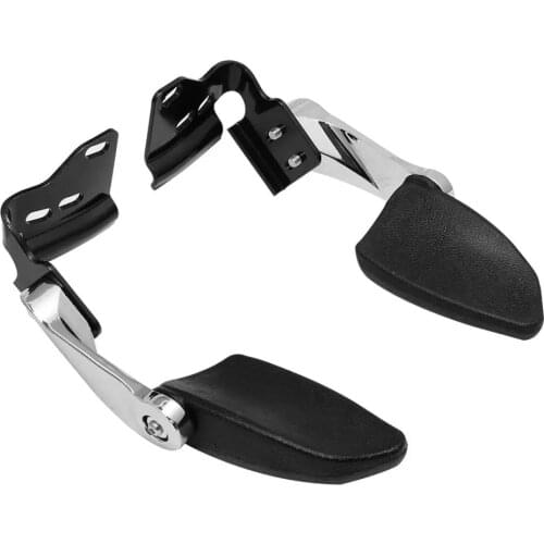 Motorcycle Stealth Passenger Armrests Arm Rest For 1997-2013 Harley Touring Electra Glides Road King FLHR 97 98 10 11 12 13