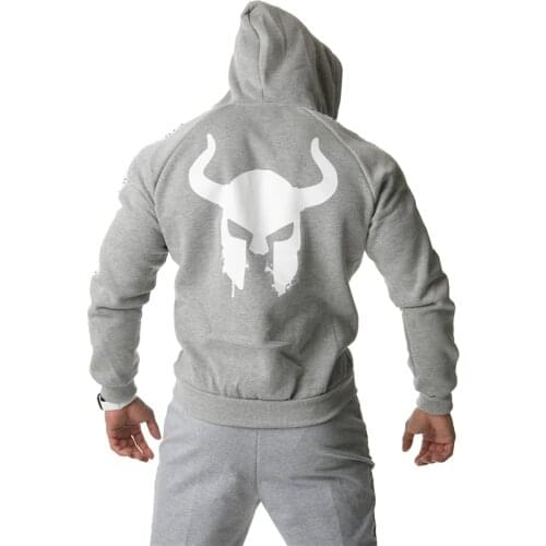 New Autumn Fitness Hoodies Brand Clothing Men Hoody pullover Casual Sweatshirt Muscle Mens Slim Fit Hooded Jackets