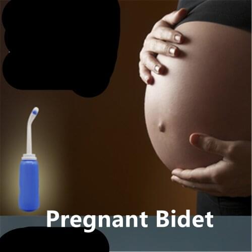 Portable Bidet Sprayer Baby Ass Washing Bidets Pregnant Handheld Vagina Flusher Hygiene Douche Cleaner for Patient 500ML Bidets