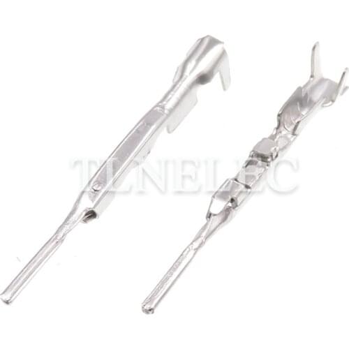 50pcs 0.6mm Series Wiring Terminal 8100-3617 Waterproof Automotive Jacketing Pin Electrical Male Connector Crimp Terminals