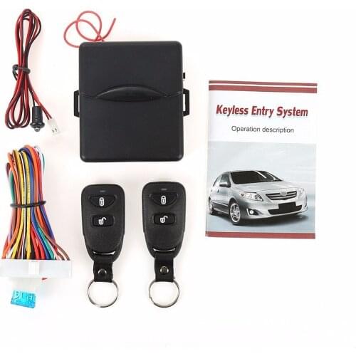 Keyless entry system Anti-theft remote control With positive and negative tail box function Lifting window Find car Anti-theft