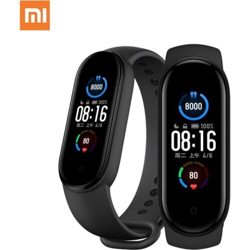 Xiaomi Mi Band 5 Smart Bracelet 1:1 large AMOLED Screen Heart Rate Fitness Traker Bluetooth 5.0 Sport Waterproof band 5