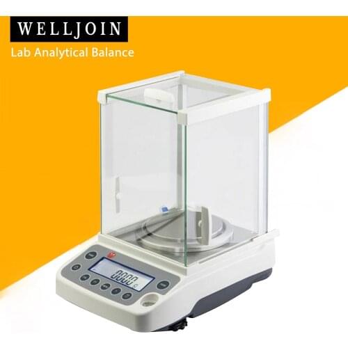 220g*0.0001g High Accuracy Lab Analytical Balance Temperature compensation Balance Scale USB 220V