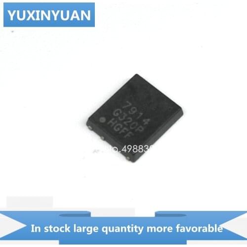 YUXINYUAN 5PCS/LOT IRFH7914TRPBF IRFH7914 IRFH 7914TRPBF FH7914TRPBF 7914 FH7914 QFN8 in stock in stock