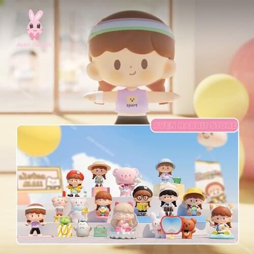 ZZoton Mall Opening Blind Box Toys for Girls Figure Action Caja Sorpresa Surprise Box Blind Bag Guess Cute Model Birthday Gift