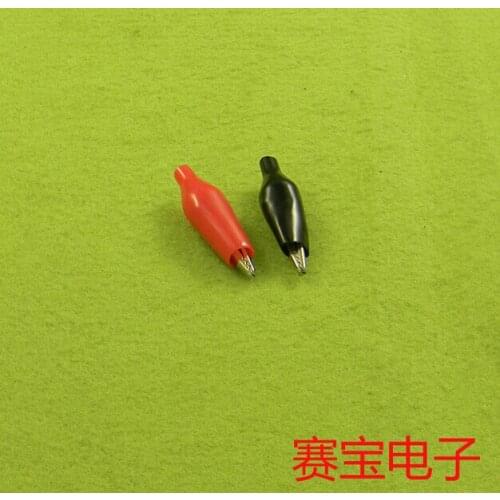 10PCs Alligator Clip test Clamp Testing Probe Calipers (small)