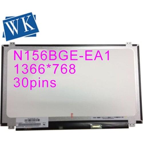 15.6" slim LED laptop screen30Pins N156BGE-EA1 EB1 LTN156AT37 W01 NT156WHM-N12 LP156WHB TPA1 B156XW04 V.8 V.7