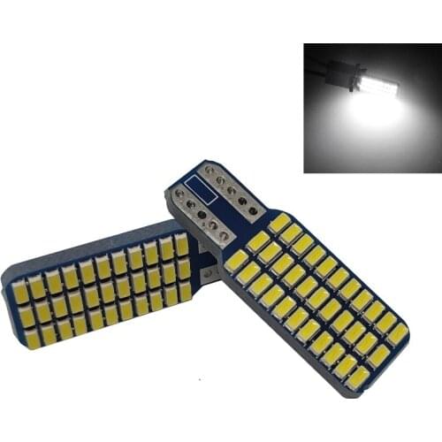1X CanBus Error Free T10 192 194 168 W5W 3014 33smd Led White Color Width Lamp License Plate Light Bulbs Auto Door For Car 12V