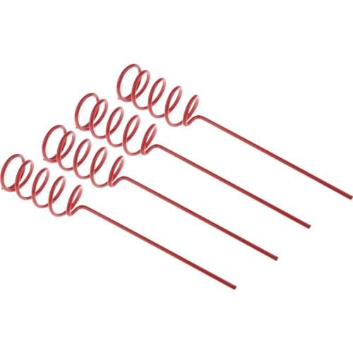 4pcs Metal Spiral Fishing Rod Holders Rest Stand Fishing Ground Support 1.57inch Diameter for All Spinning Rod