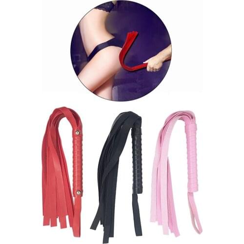 Slave Whip Adult Games BDSM Bondage Sex Toys for Woman Cockring Flogger Paddle Bdsm Spanking Bondage Restraints Whips