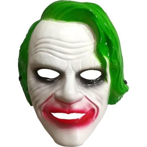 The dark knight clown mask horror clown mask theme movie original cos anime dance party props