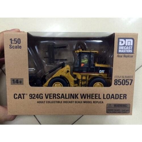 New Color box - DM Model - Cat 924G Versalink Wheel Loader DieCast 1/50 #85057 Construction vehicles