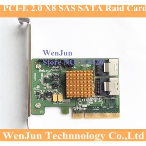 New RAID 2720SGL 88SE9485 8-Port SAS SATA 6Gb/s PCIe 2.0 x8 RAID0, 1, 5, 10 and JBOD HBA card for Mac Pro 10.7-10.13
