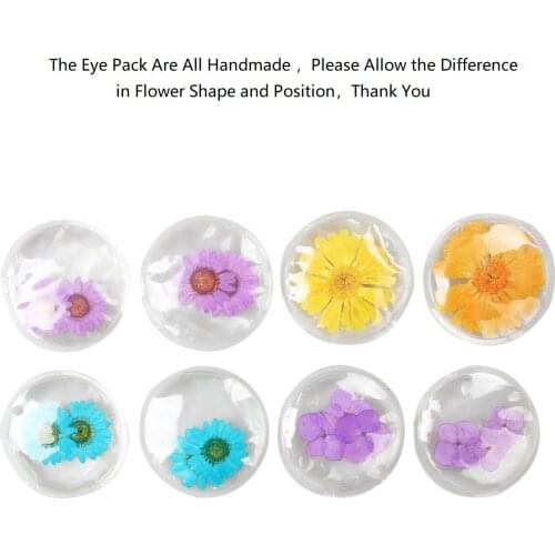 Dried Flower Ice Pack Gel Cold Pack Improve Eyesight Therapy Wrap Relief Pain Elbow Knee Toothaches Fever Head Wist Hot Ice Bag