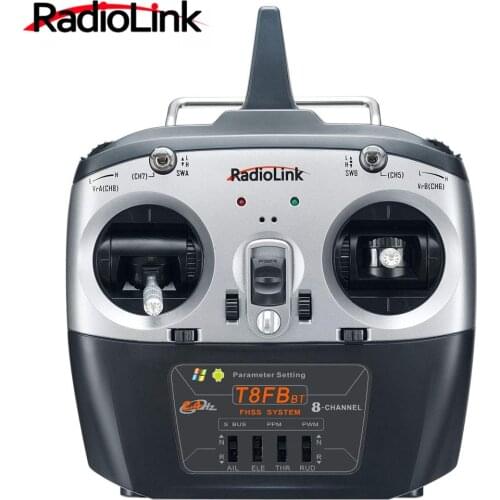 RadioLink T8FB 2.4GHz 8ch RC Transmitter R8FM Receiver Combo Remote Rontrol for RC Helicopter DIY RC Quadcopter Plane