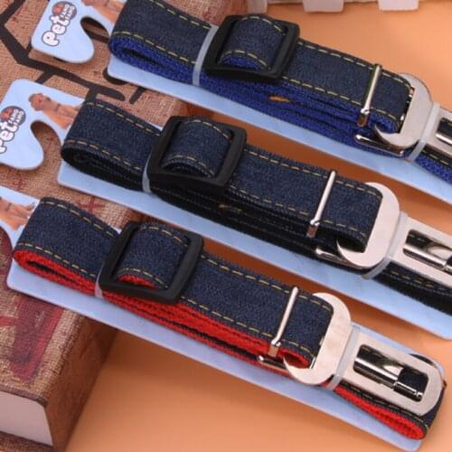 Adjustable Dog Collars Leash Leads Vehicle Car Dog Seat Belt Pet Dogs Car Seatbelt Harness Clip Safety Lever Traction Products