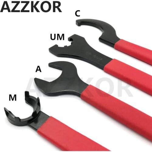 Turning Tool A/M/UM/C/APU Crescent Wrench Engraving Machine Spindle CNC Numerical Control Tool Holder ER Nut Handle ER11A/ER25UM