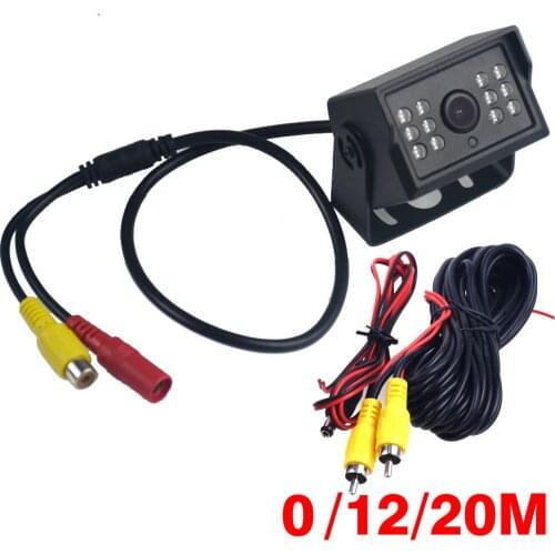 Nightvision Waterproof Infrared ray truck Bus Rear View Camera For 12- 24V Auto Car pick up Styling Parking
