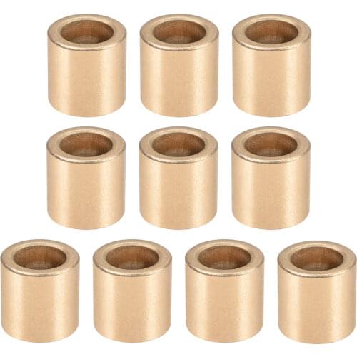 Othmro 1/6/10PCS 4/5/6/8mm Self-Lubricating Bearing Sleeve Sintered Bronze Bushing For 3D Printer