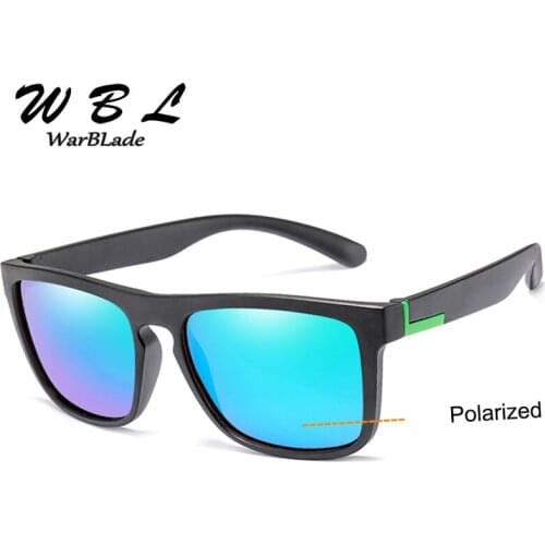 WarBLade 2019 Men Square Flexible Polarized Sunglasses Luxury Brand Women Driving Goggles Soft Frame UV400 Eyewear Hot