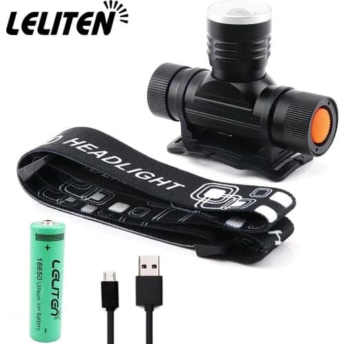 XML-T6 LED Headlamp 3-Mode Zoom Headlight Camping Led Flashlight Torch Hunting Lantern Head lamp