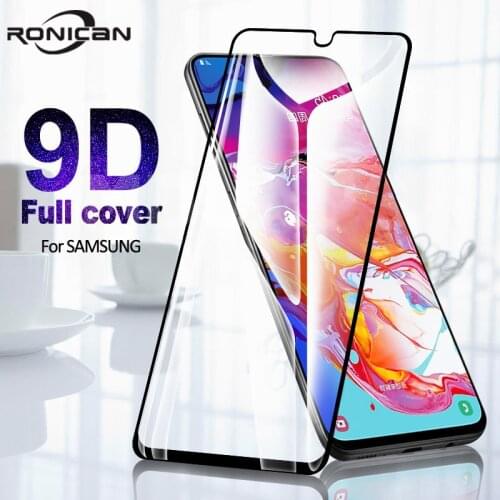 9D Protective Glass on For Samsung Galaxy A10 A20 A30 A40 A50 A60 Screen Protector For Samsung A70 A80 A90 Glass M10 M20 M30 M40